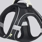 Black mesh cat harness